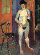 Henri Matisse White towel nude oil on canvas